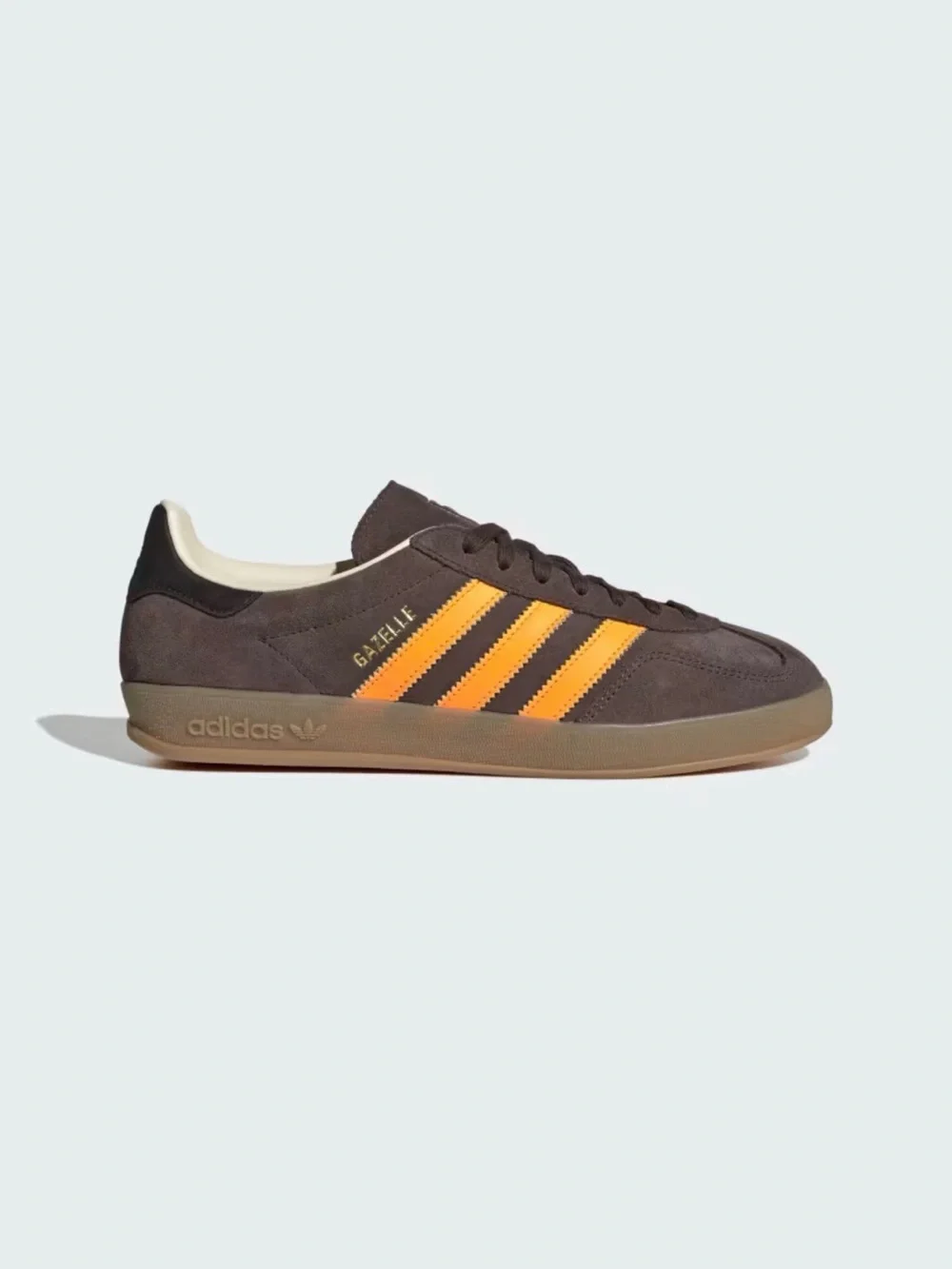 adidas Gazelle Indoor Brown / Lucid Tangerine